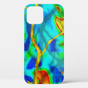 Branches in Bold Colour iPhone 12 Pro Case