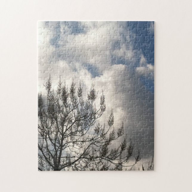 Branches in the Clouds Jigsaw Puzzle (Vertical)