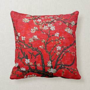 Branches of Almond Tree in Blossom, Van Gogh Cushion