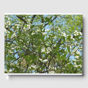 Branches of Dogwood Blossoms Spring Trees Guest Book