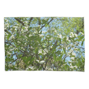 Branches of Dogwood Blossoms Spring Trees Pillowcase