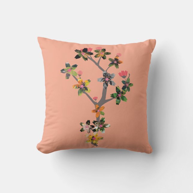 Branches of Insects Cushion (Front)