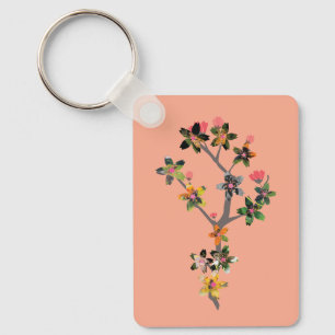 Branches of Insects Key Ring