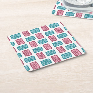 Branches Of Time A2. Square Paper Coaster