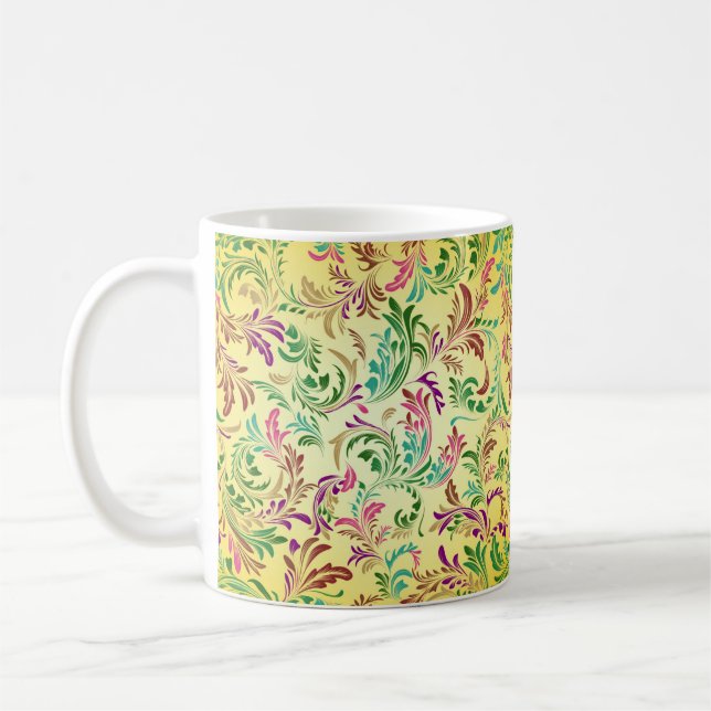Branches Pattern Design-444555 Coffee Mug (Left)