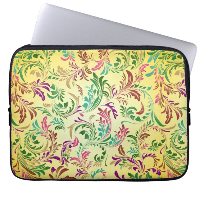 Branches Pattern Design-78466 Laptop Sleeve (Front)