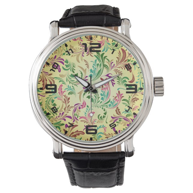 Branches Pattern Design-78466 Watch (Front)