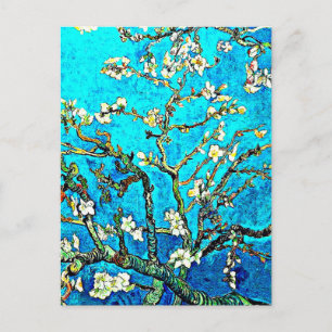 Branches with Almond Blossoms Postcard
