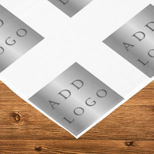 Brand colour business logo text tablecloth
