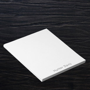 Brand colour name notepad