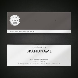 Brand Custom Logo earring Jewellery Display Card