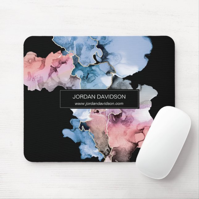 "Brand Evolution" Chic Personalized Business Mouse Mouse Pad (With Mouse)