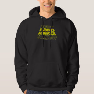 Brand Manager Space Backside Design Hoodie