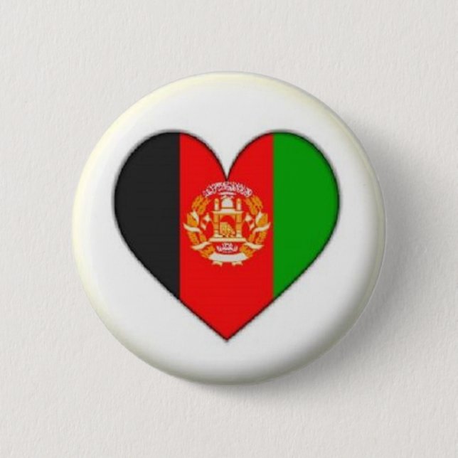 BRAND NEW!! - AFGHANISTAN HERAT PIN BACK BADGE (Front)