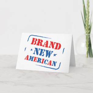 Brand New American Card