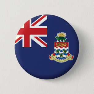 BRAND NEW!! - CAYMAN ISLANDS PIN BACK BADGE