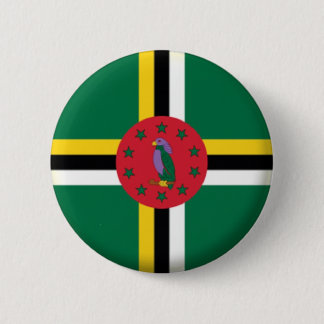 BRAND NEW!! - DOMINICA PIN BACK BADGE