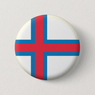 BRAND NEW!! - FAROE ISLANDS PIN BACK BADGE