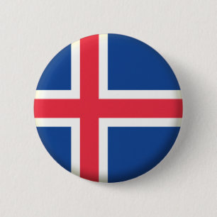 BRAND NEW!! - ICELAND PIN BACK BADGE