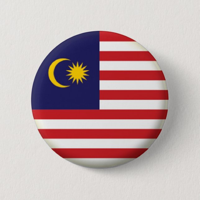 BRAND NEW!! - MALAYSIA PIN BACK BADGE (Front)