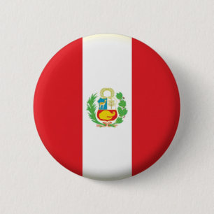 BRAND NEW!! - PERU PIN BACK BADGE