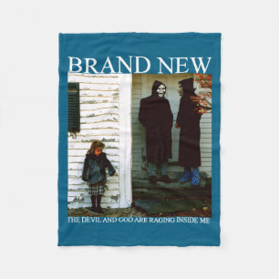 Brand New The Devil And God Are Raging Inside Me C Fleece Blanket