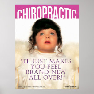 Brand New with Chiropractic Poster