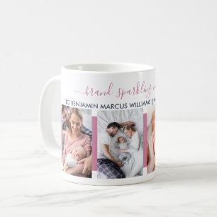 Brand Sparkling New Nana 4 Photo Personalised Coffee Mug