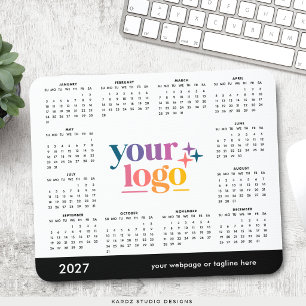 Branded Business 2027 Full Year Mouse Pad Calendar