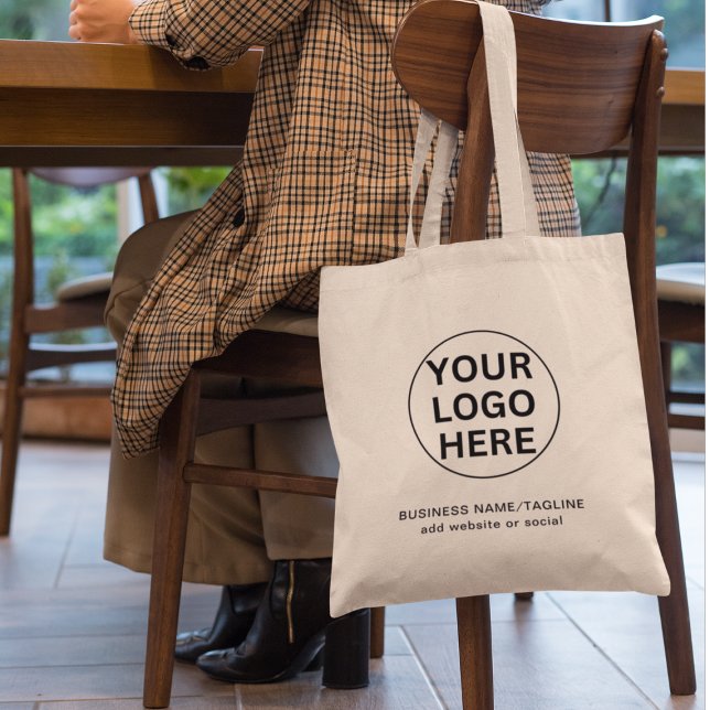 Branded Business Logo Promotional  Tote Bag (Creator Uploaded)