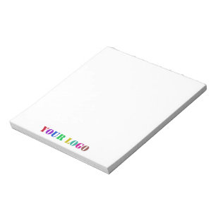 Branded Company Logo Business Notepad Template