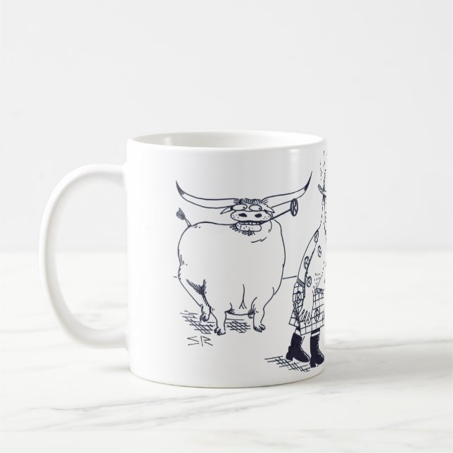 Branded Cowboy mug (Left)