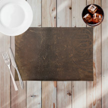 Branded Cowhide Faux Leather
