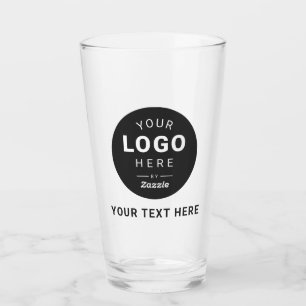 Branded Custom Logo Promotional Business Glass
