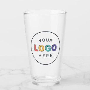 Branded Custom Logo Promotional Business Glass