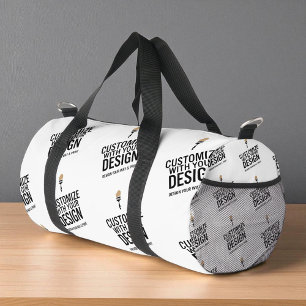 Branded Custom Minimalist Personalised Company Duffle Bag