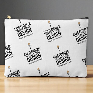 Branded Custom Minimalist Personalized Company Accessory Pouch