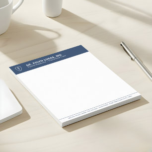 Branded Doctor Personalised Medical Desk Notepad