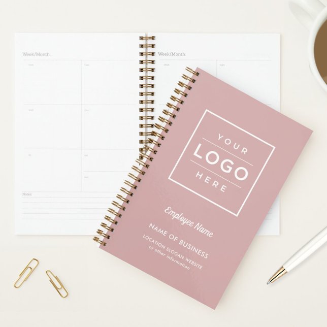 Branded Dusty Rose Business Weekly Planner (Creator Uploaded)
