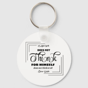 Branded Logo Keychain