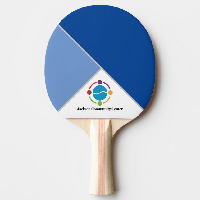 Branded Logo Ping Pong Paddle (Front)