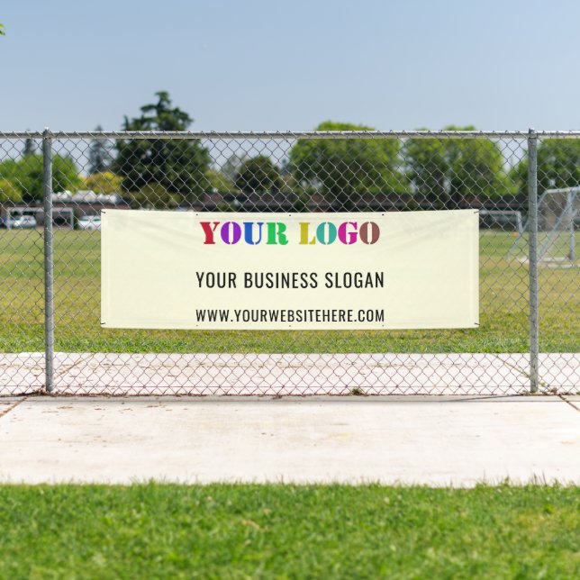 Branded Logo Promotional Business Banner Example (Insitu)