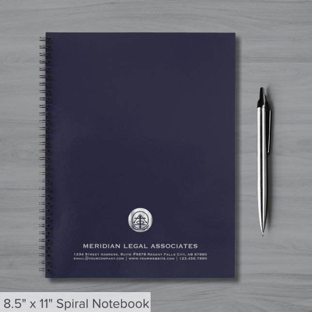 Branded Notebook with Logo (Creator Uploaded)