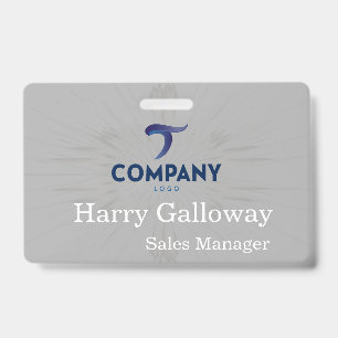 Branded Personalised Corporate Business Company ID Badge