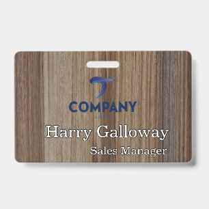 Branded Personalised Corporate Business Company ID Badge