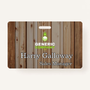 Branded Personalised Corporate Business Company ID Badge