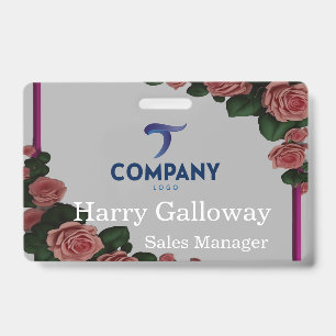 Branded Personalised Corporate Business Company ID Badge
