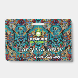 Branded Personalised Corporate Business Company ID Badge