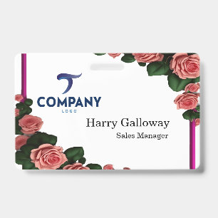 Branded Personalised Corporate Business Company ID Badge