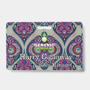 Branded Personalised Corporate Business Company ID Badge